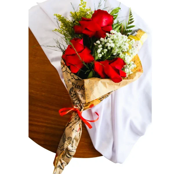 Ramalhete de Rosas Vermelhas Julia - 9003