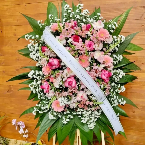 coroa de flores, coroas funbres