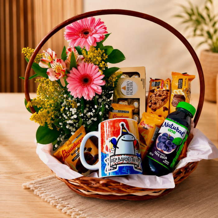 Cesta de Presente Happy - 6009