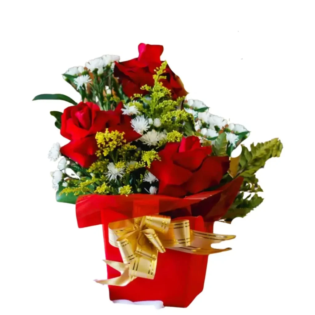 Arranjo Irene Vermelho - 9015