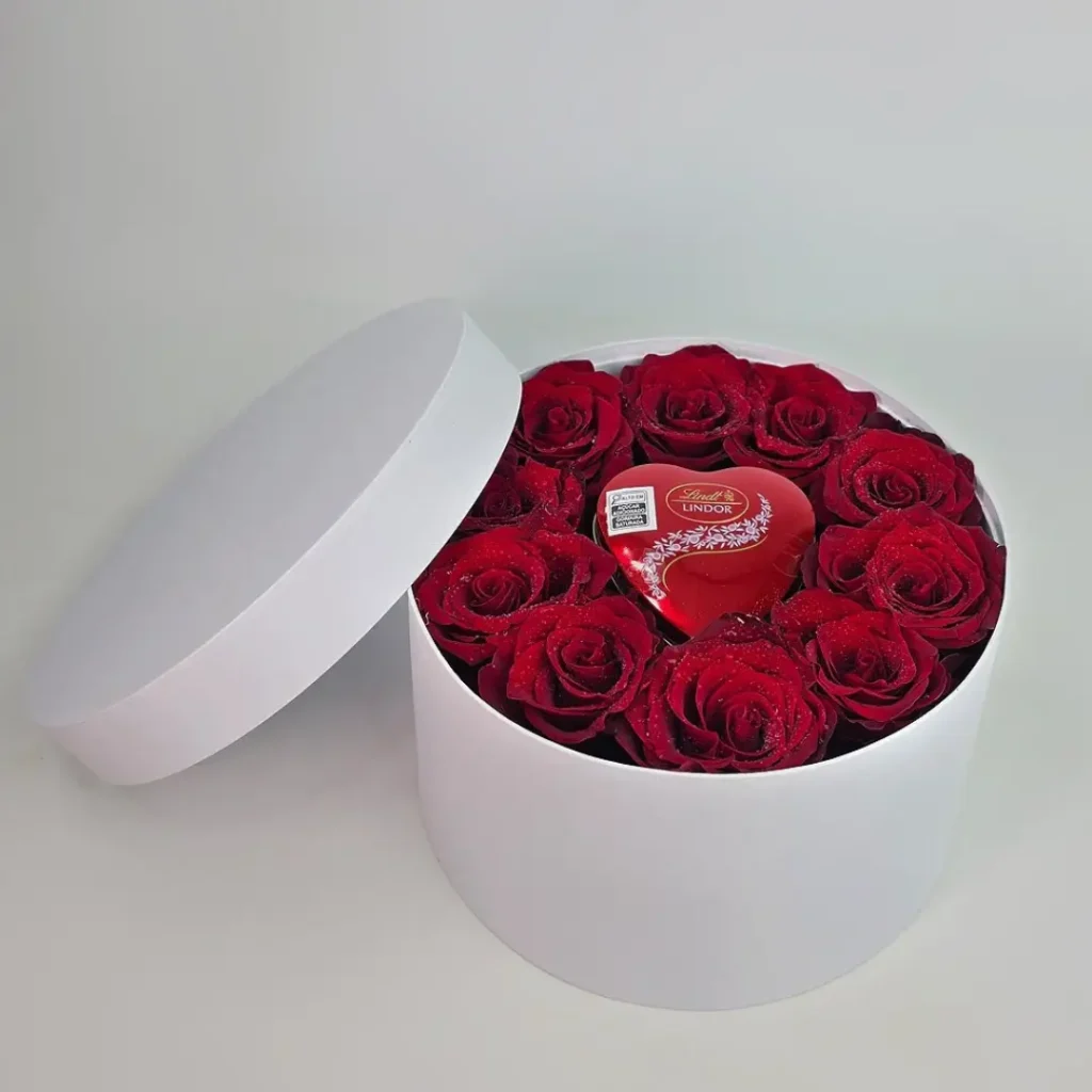 Caixa Box Rosas Importadas M – Romance