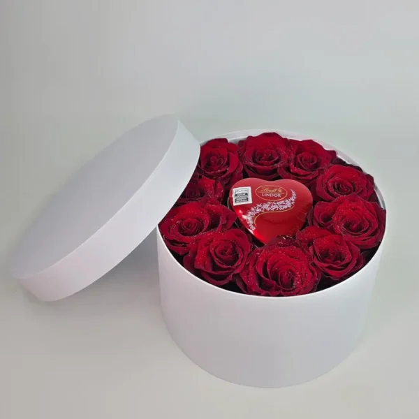 Caixa Box Rosas Importadas M – Romance