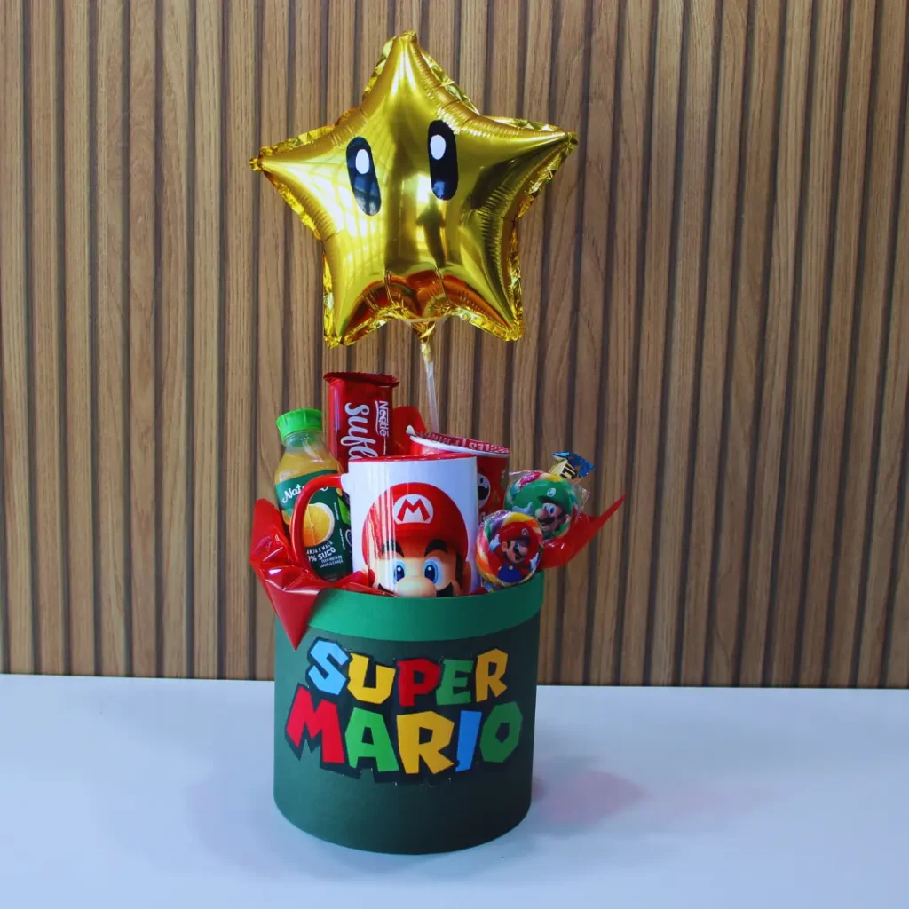 Box Super Mario é um lindo presente para uma pessoa especial