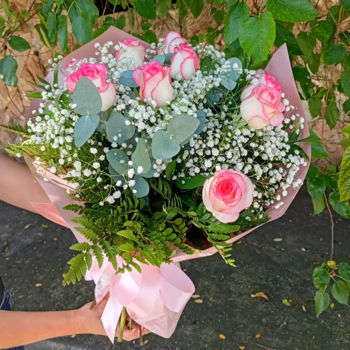 Buquê com 12 Rosas - 9111