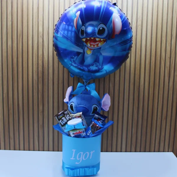 Box de Presente Stich é o Surpreender em aniversários, datas especiais ou apenas por carinho