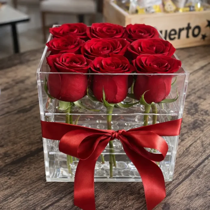 Caixa Com Rosas Importadas - 2004
