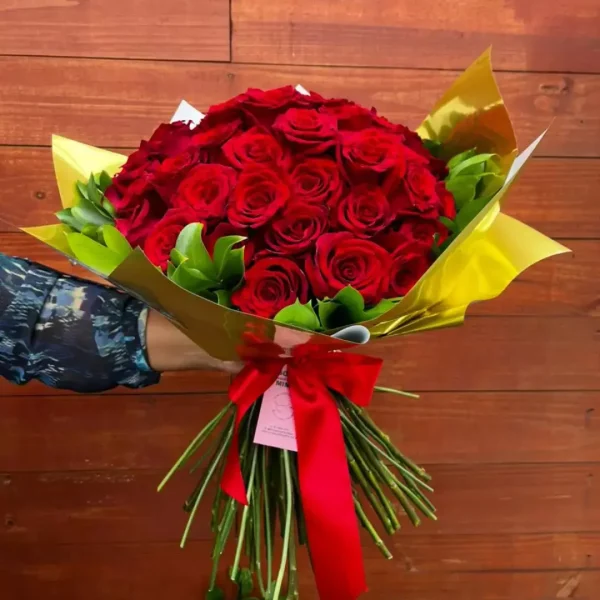 Buquê 50 Rosas Colombianas - 9028