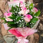 Buquê Coreano Encanto Rosa - Imagem 2
